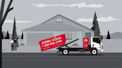 Illustrated Explainer of Junk Removal Services Company